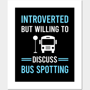 Introverted Bus Spotting Spotter Posters and Art